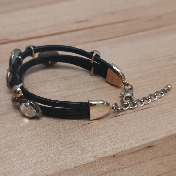 Guess black leather bracelet - Picture 3 of 3